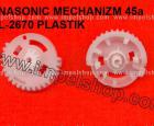 PANASONIC MECHANIZM 45a VXL-2670 PLASTIK